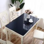 Transparent PVC Printed Tablecloth For Simple Home Dining Coffee for sale