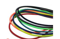 China Black Drawstring Cord 3mm Round Elastic Cord 100% Polyester supplier