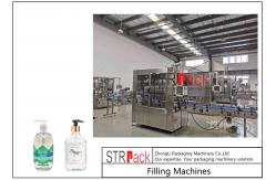 China Automatic Chemical Liquid Piston Filling Machine For Soap Foaming Detergent supplier