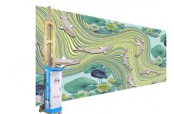 China Cold Weather Use Unique Ink Heating Program 3d Digital Wall Printing Machine supplier