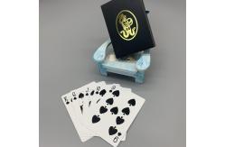 China Matt Varnishing Black Core Paper CMYK 52 Playing Cards Printable supplier