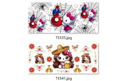 China High Scratch Resistance DTF Wraps UV Transfer Stickers Removable Adhesive supplier