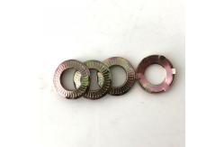 China DIN 6795 Steel Disc Serrated Lock Washers Knurled Flat Grounding Washers supplier