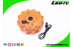 China Vehicle Hazard LED Warning Light Car USB Rechargeable Magnetic Hook Road Emergency Disc supplier