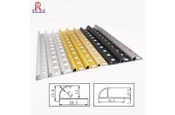 China Round Shape Aluminum Trim Strips Ceramic Wall Tile Edge Protection Ceiling supplier
