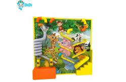 China Customized Ocean Ball Wall Science Equipment Kids Interactive Tube Ball Wall Games supplier