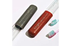 China Simple Portable Small 2 Toothbrushes Travel Toothbrush Storage Box supplier