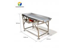 China 1000KG/H Fruit And Vegetable Processing Line Bubble Washing And Vibrating Drying supplier