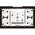 Iso 12233 Resolution Test Chart 2000 Lines Reflectance Test Target NQ-10-400A
