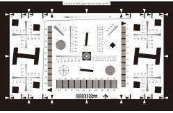 China Iso 12233 Resolution Test Chart 2000 Lines Reflectance Test Target NQ-10-400A supplier