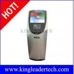 Slim touchscreen Payment ticketing kiosk with barcode scanner and printer  TSK8006 for sale