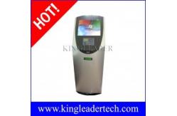 China Slim touchscreen Payment ticketing kiosk with barcode scanner and printer  TSK8006 supplier