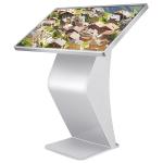 500cd/M2 Electronic Digital Advertising Kiosk Digital Display Touch Screen Kiosk
