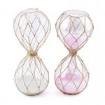Skyringe Glass Hourglass DIY Sand Clock 15 Minutes 30 Minutes for Bedroom for sale