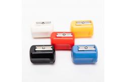 China Fancy 1 Hole Pencil Sharpener With Lid School Kids supplier