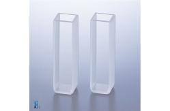 China Transparent UV Quartz Cuvettes For Spectrometer Spectral Range : 190-2500 supplier