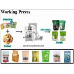 PLC Automatic Rotary Pouch Packing Machine For Premade Pouches