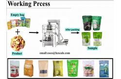 China PLC Automatic Rotary Pouch Packing Machine For Premade Pouches supplier