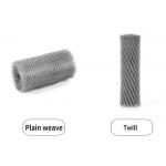 Stainless Steel 316l Knitted Wire Mesh 0.1mm Diameter 20-500mm Width for sale