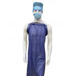 Waterproof Disposable PVC Apron With Ties for Factory / Food Industry for sale
