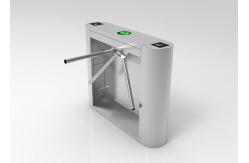 China SS304 1.2mm 0.2S Bridge Tripod Turnstile Gate 60HZ Semi Automatic supplier