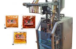 China 350kg Liquid Packer Machine Filling Sealing 5bags/min Sesame Paste supplier
