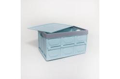 China Thickened PP Plastic Collapsible Stackable Storage Bins Dustproof Reusable supplier
