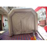 Automobile Oxford Cloth Silver Inflatable Spray Booth With Removable Flooring