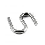 Large Heavy Duty Stainless Steel S Hooks For Hanging Kitchen Round Wire 3.6mm 5mm for sale