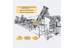 China Continuous Potato Chips Making Machine Automatic For Making Chips supplier