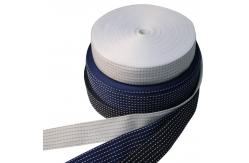 China Factory Price Soft Striped Plain Polyester Webbing Tape For Garment supplier