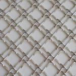 Stainless Steel Galvanized Square Woven Wire Mesh Crimped