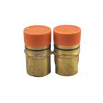 NBR Threaded Quick Connect , Brass Hydraulic Quick Connect Couplings