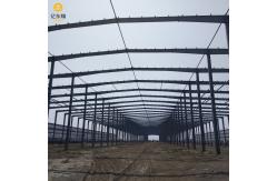 China Secondary Frame Prefab Steel Structure Storage Warehouse With Hot Dipped Galvanized Purlin supplier