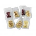 Matte Frosted Flat zipper Plastic Packaging Bag pouch For Nuts Candy for sale