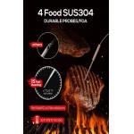 Four Probes Digital Instant Read Bbq Meat Thermometer Bluetooth Wireless Meat Thermometer