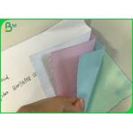 50gsm Blue Impression Carbonless NCR Paper Jumbo Roll for Invoice Printing