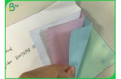 China 50gsm Blue Impression Carbonless NCR Paper Jumbo Roll for Invoice Printing supplier
