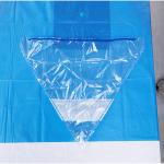 Blue Reinforced Disposable Surgical Drapes With Adhesive Incise Area for sale
