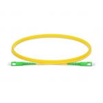 SC APC to SC APC Simplex G.652.D Single Mode PVC 2.0mm -2m(6ft) FOPC 2222S112-2（7242118）SM(OS2)G.652.D/G.657.A1/G.657.A2 for sale