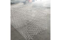 China River Bank Protection Twisted Wire Gabion Baskets 1m X 1m X 1m Galvanized supplier