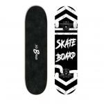 Brand skateboard 31inch Full Complete Skateboards With Black Trucks White PU Wheels for sale