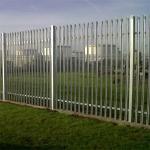Outdoor 1.2m Galvanized Welded Wire Mesh Fence Metal Garden Panel Steel Wrought Iron for sale