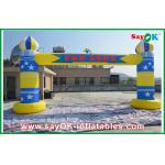Inflatable Promotional Products Advertising Events Inflatable Finish Arch With Logo Printing 6m X 3m for sale