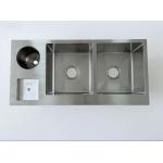 Multi  Functional Stainless Steel Double  Bowl Kitchen Sink with Side Accessories for sale