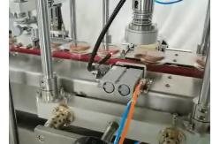 China Servo Drive Tinplate Automatic Capping Machine For Glass Jar supplier