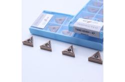 China PVD Coated Carbide External Turning Insert , Negative Carbide Insert TNMG160404-KF PV8310 supplier