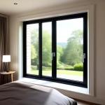Thermal Insulation Aluminium Hinged Window Soundproof Modern Casement Window for sale