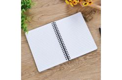 China Luxury A5 Printing Small Spiral Notebook Custom Design School PP Diary supplier