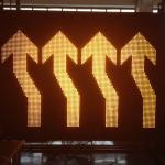 Traffic VMS Electric Road Sign P10 P20 16×8 LED Display Module for sale